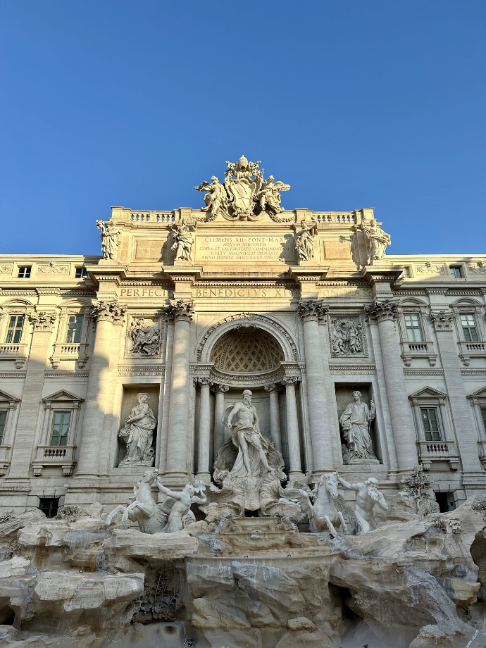 La fontaine de Trevi